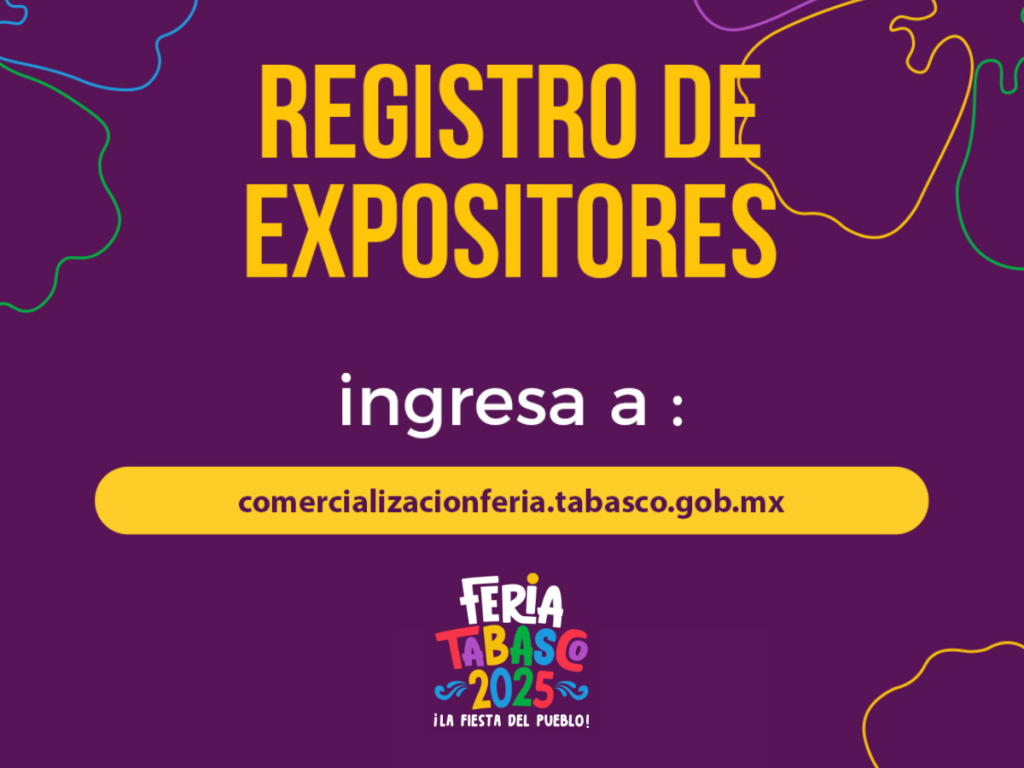 Arranca la comercialización de stands en el Parque Tabasco rumbo a la Feria