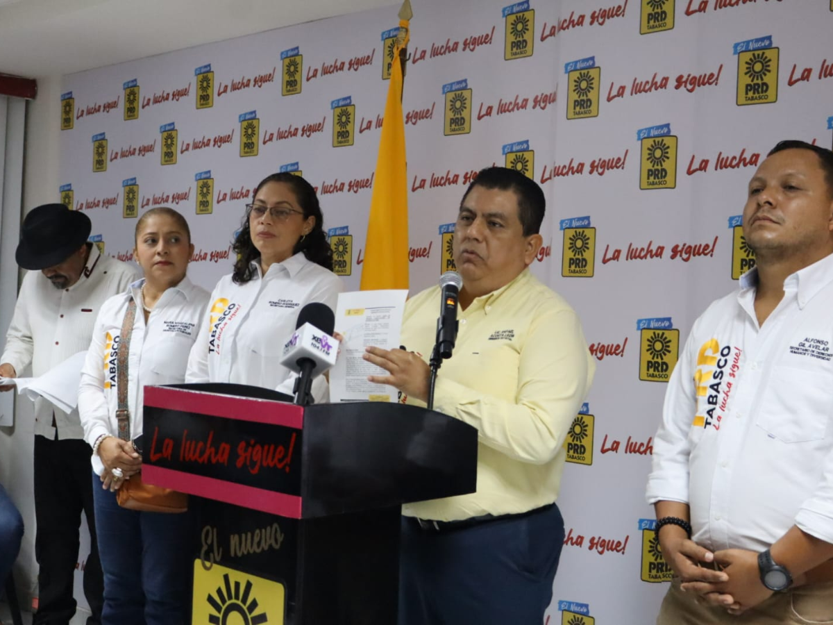 Recrimina dirigente del PRD que el mandatario estatal realice otro informe trimestral ya que solo se permite uno al año de acuerdo a la ley